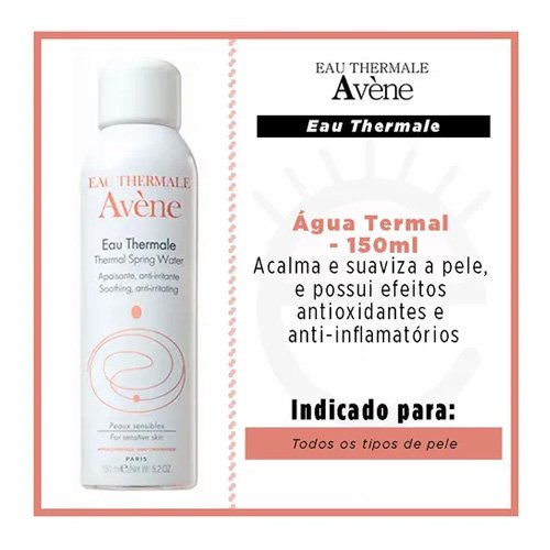 Água Termal Avène Eau Thermale