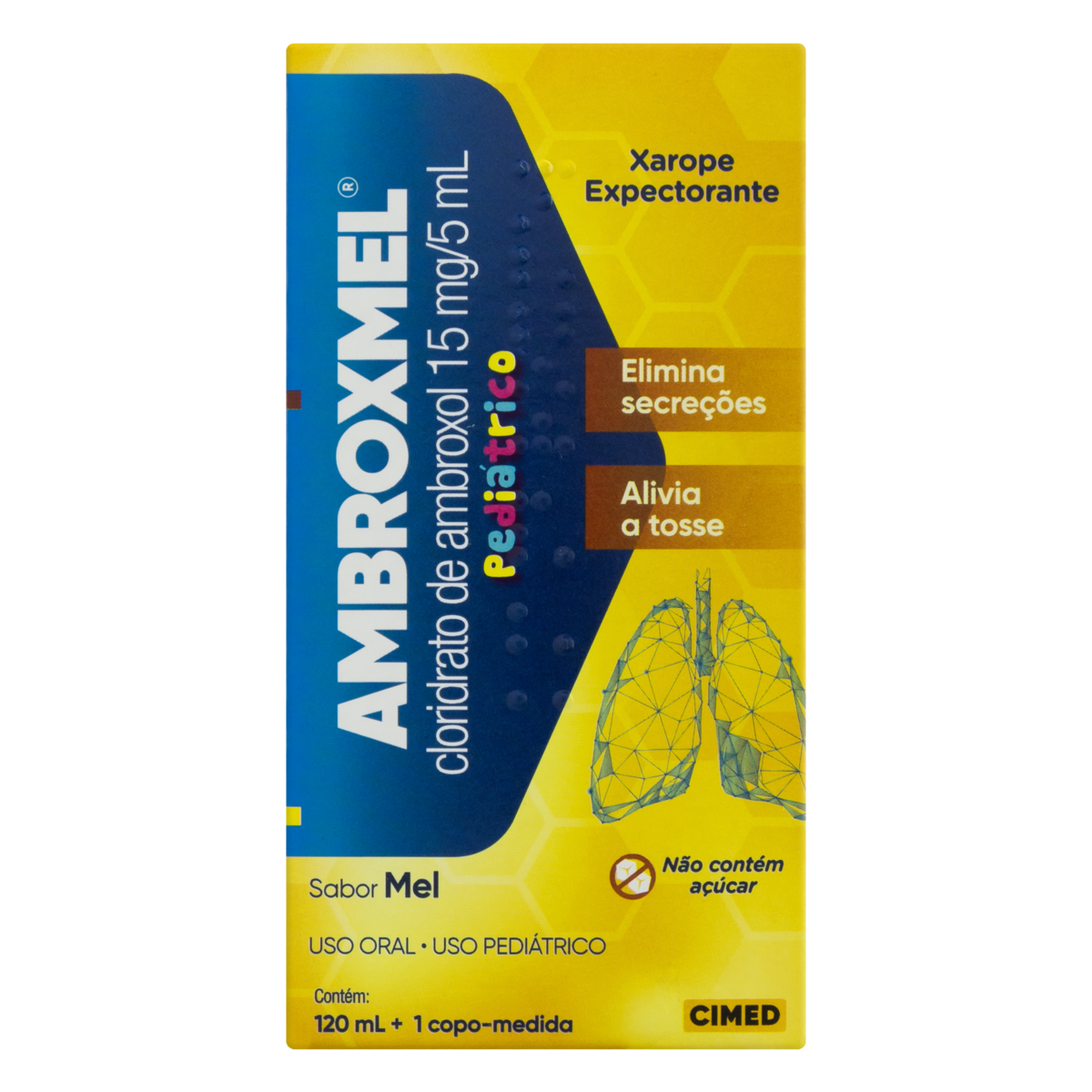 Mucosolvan 15mg/5ml Xarope Com 120ml Pediátrico