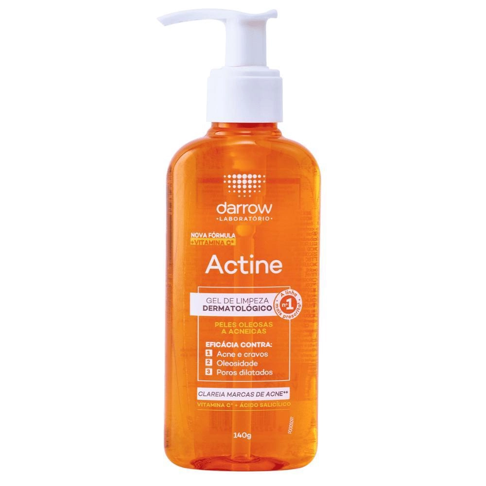 Capa do produto Gel De Limpeza Facial Darrow Actine 140G