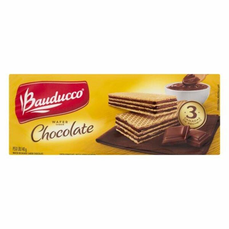 Biscoito BAUDUCCO Recheadinho Sabor Chocolate 104g
