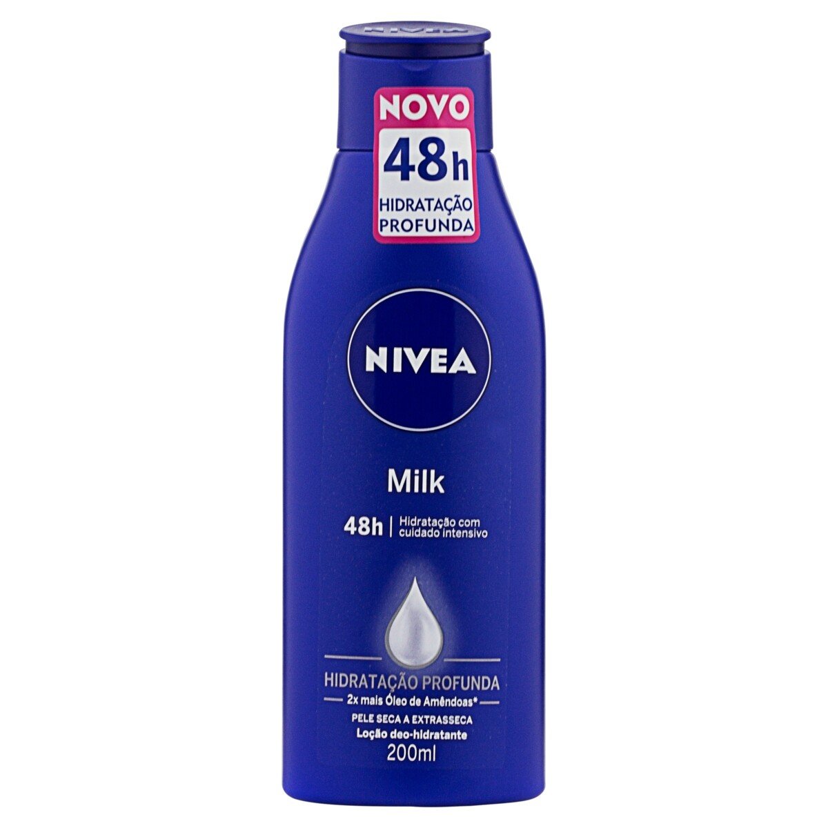 Capa do produto Loção Deo-Hidratante Nivea Milk Pele Seca A Extra-Seca 200Ml