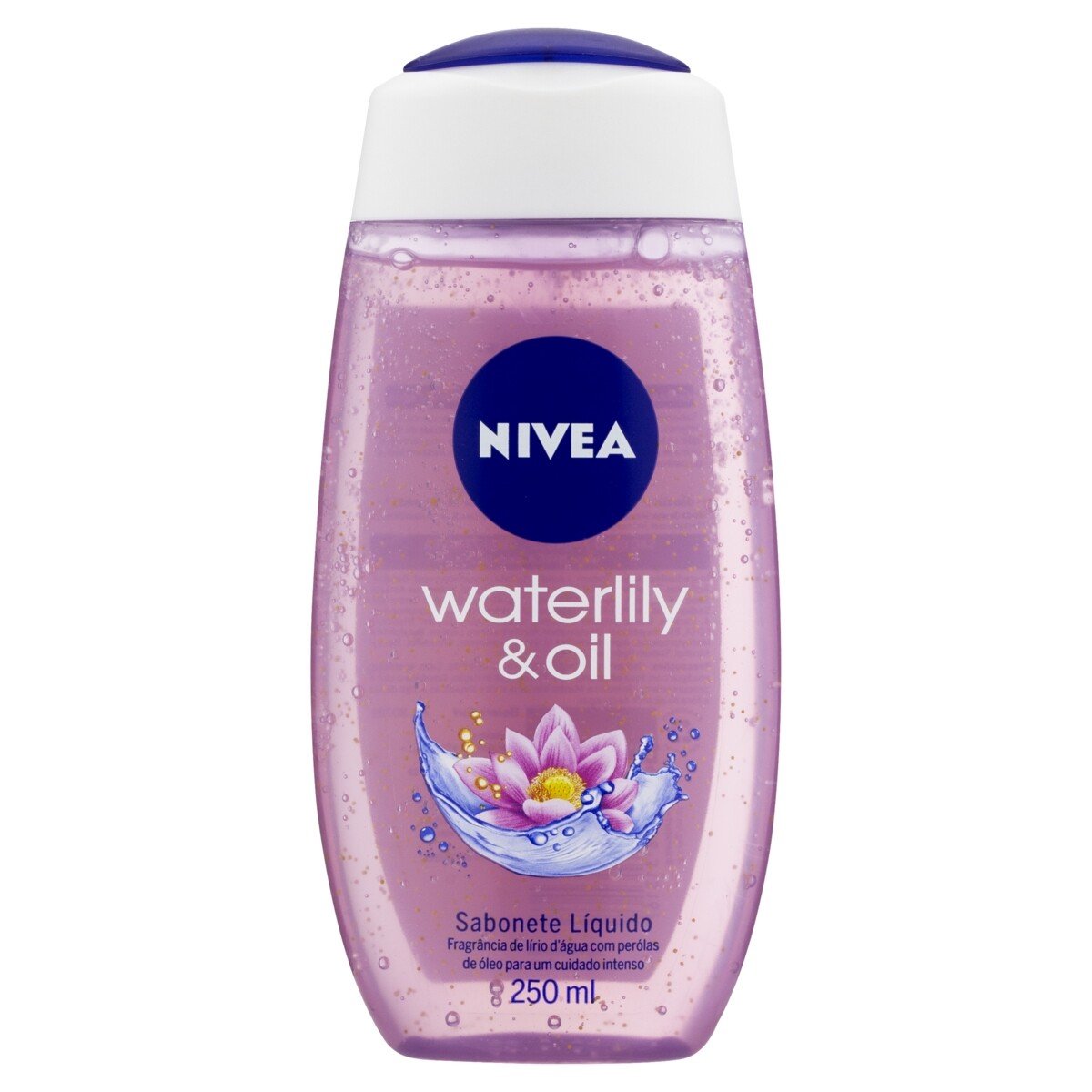 Capa do produto Sabonete Líquido Nivea Water Lilly Oil 250Ml