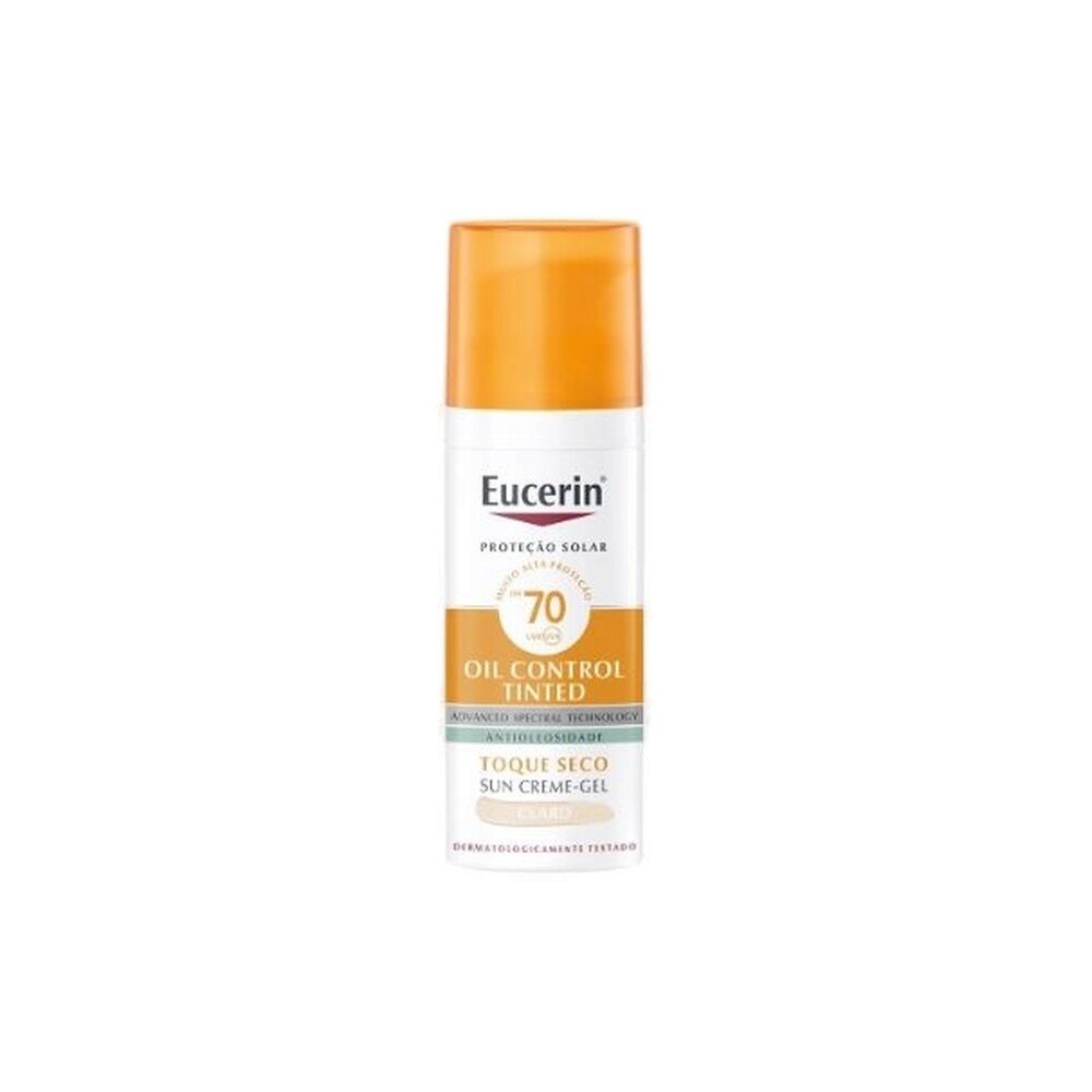 Capa do produto Protetor Solar Eucerin Oil Control Tinted Claro Fps70