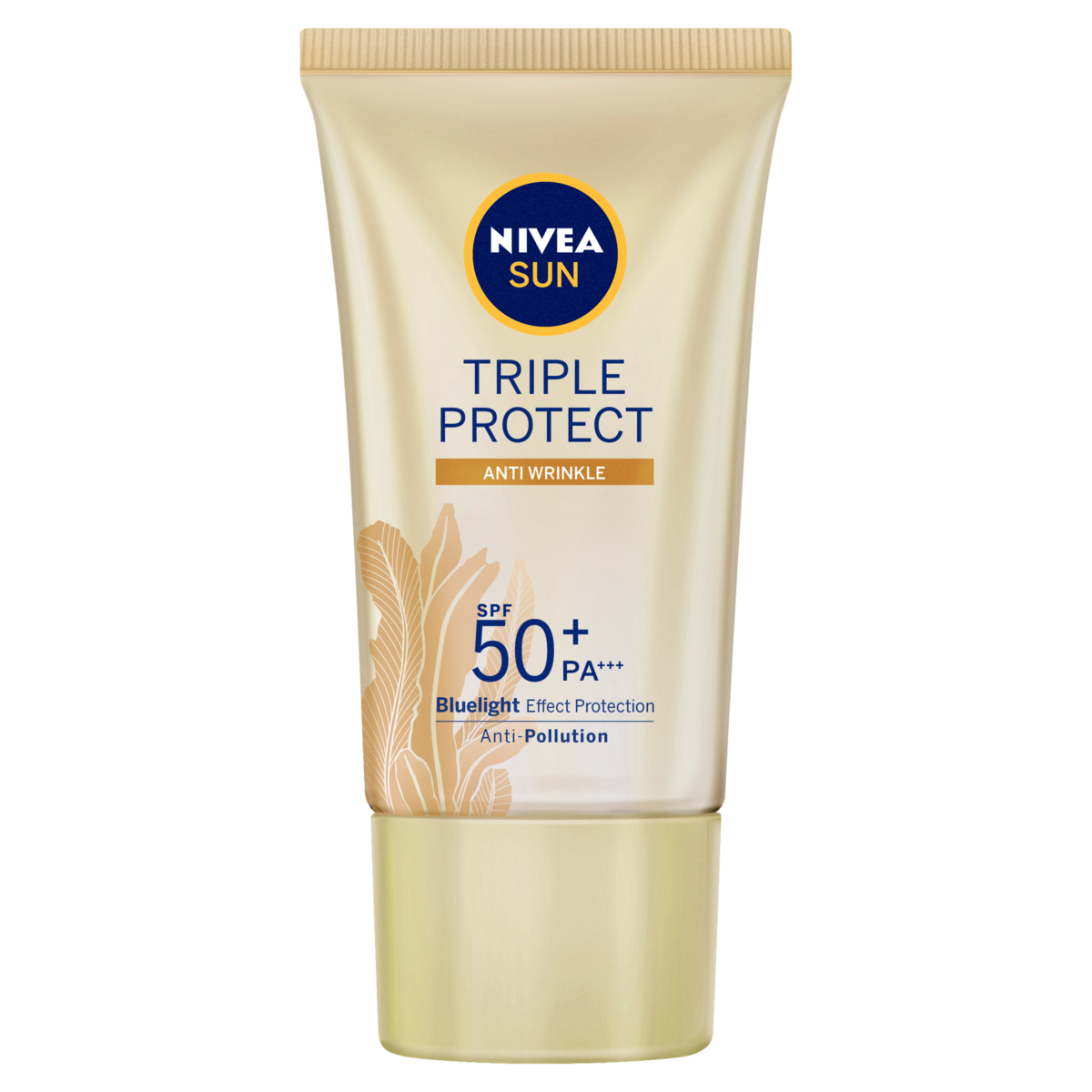 Capa do produto Protetor Solar Facial Antissinais Fps 50 Nivea Sun Tripla Proteção Bisnaga 40Ml