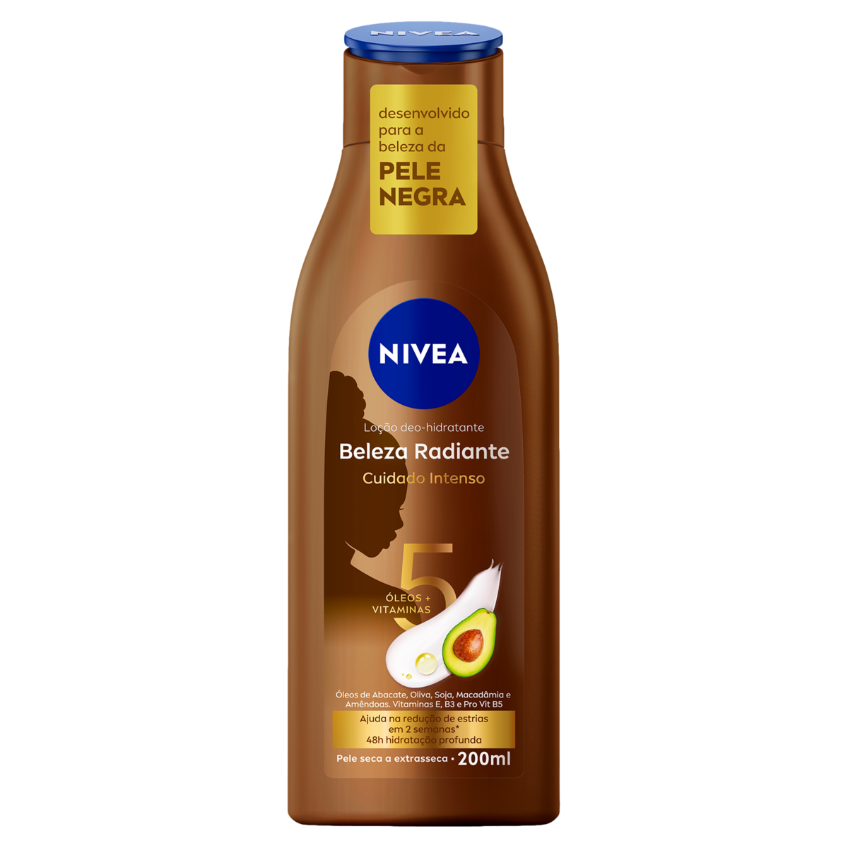 Capa do produto Loção Corporal Deo-Hidratante Nivea Beleza Radiante Frasco 200Ml