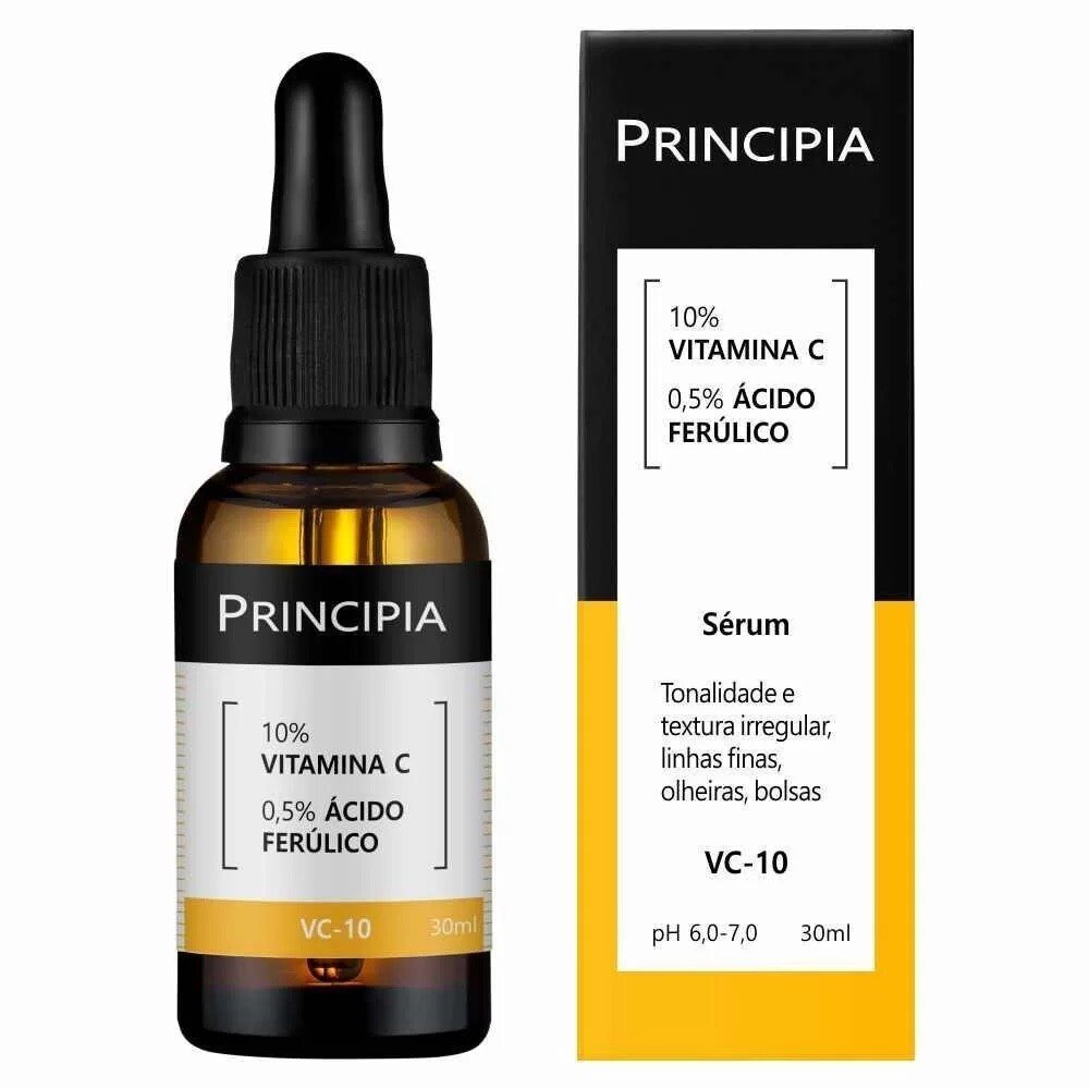 Capa do produto Sérum Vitamina C + Ácido Ferúlico Principia Skincare VC-10 30ml