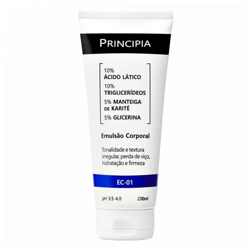 Capa do produto Hidratante Emulsão EC-01 Corporal Principia Bisnaga 200ml
