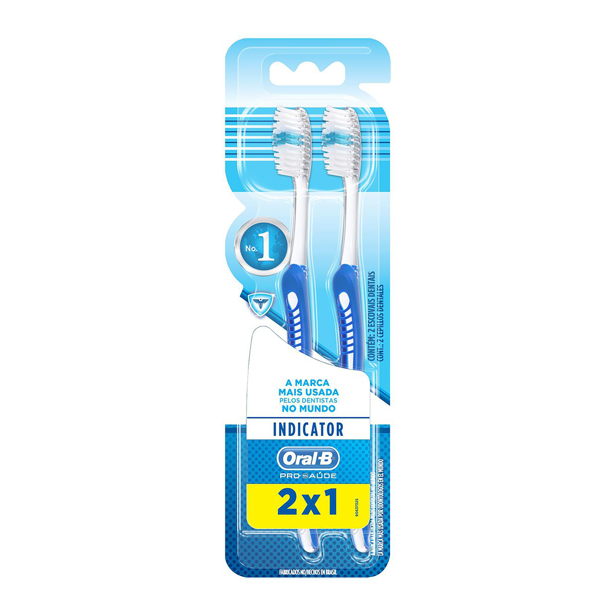 Capa do produto Escova Dental Oral-B Indicator Plus 30 2 Unidades