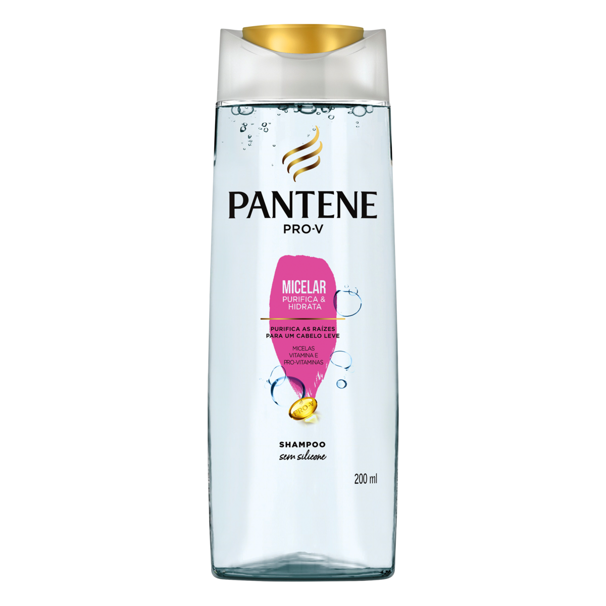 Capa do produto Shampoo Pantene Micelar 200ml