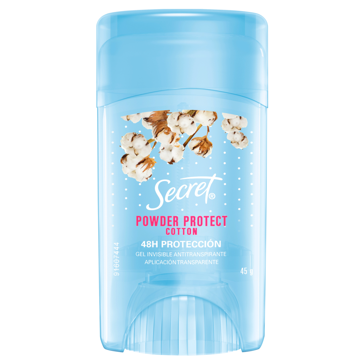 Capa do produto Antitranspirante Gel Powder Protect Cotton Secret 45G
