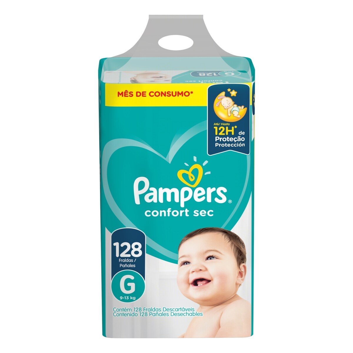 offer-product-image-Fralda Pampers Confortsec G 128 unidades