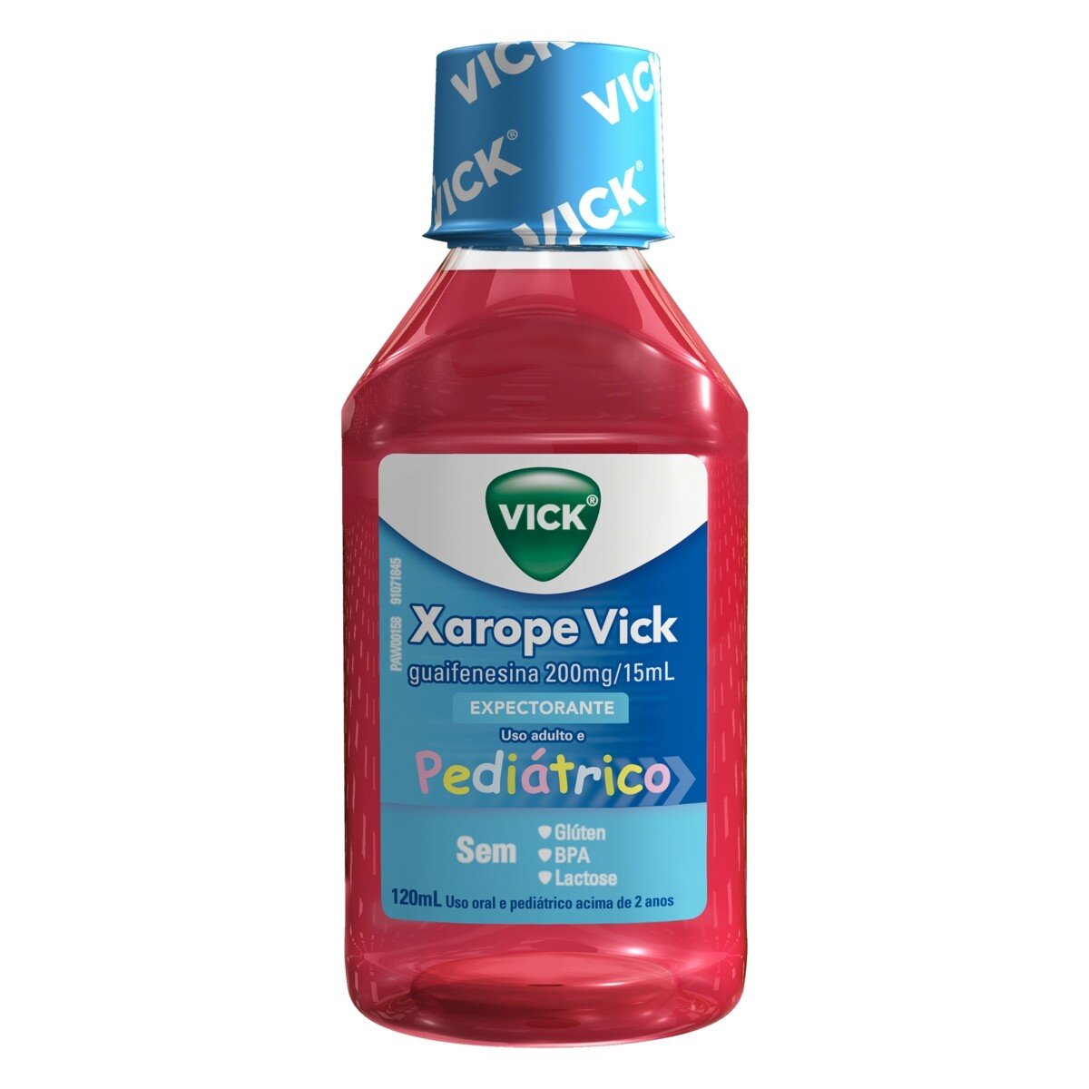 Capa do produto Xarope Expectorante Vick Pediátrico 120Ml