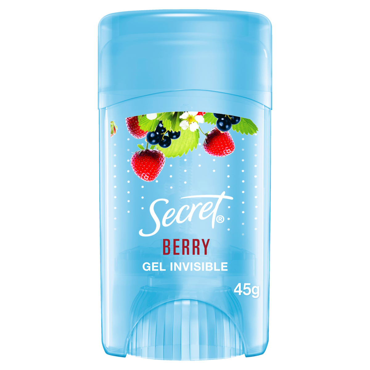 Capa do produto Antitranspirante Gel Invisible Berry Secret 45G