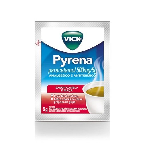 Capa do produto Vick Pyrena Chá Maça E Canela Sachê 5G