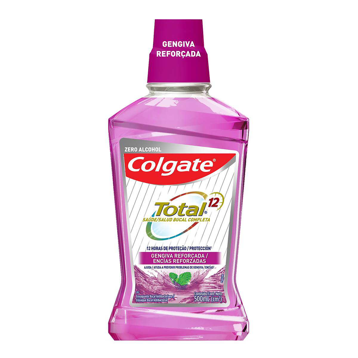 Capa do produto Enxaguante Bucal Colgate Total 12 Gengiva Reforçada 500Ml