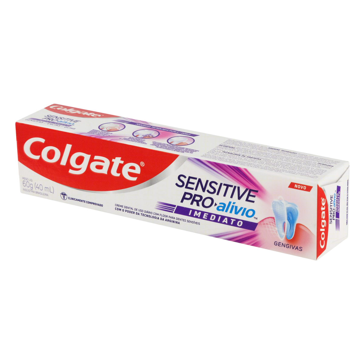 Capa do produto Creme Dental Colgate Sensitive Alívio Imediato Gengiva 60G