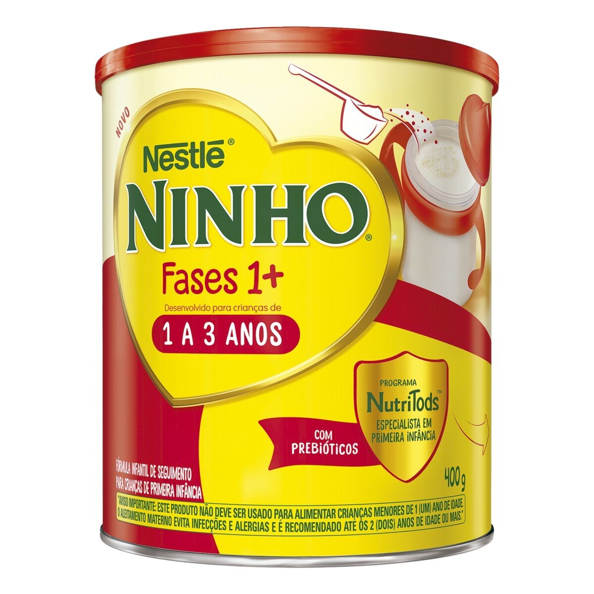 Capa do produto Composto Lácteo Ninho Fases 1+ 400G