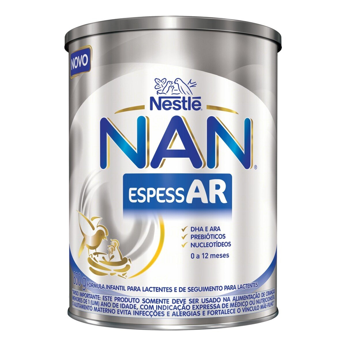 Capa do produto Fórmula Infantil Nan Espessar 800G