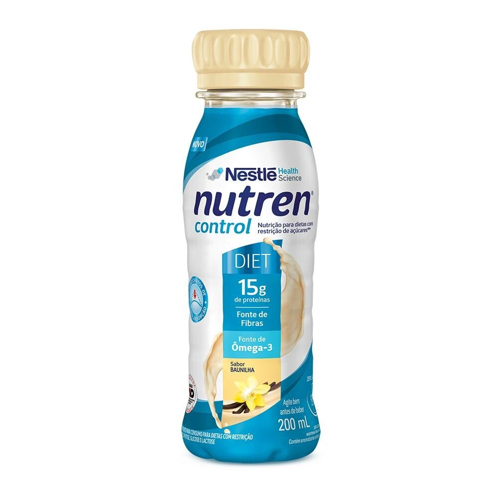 Capa do produto Nutren Control Líquido Garrafa Baunilha 200Ml