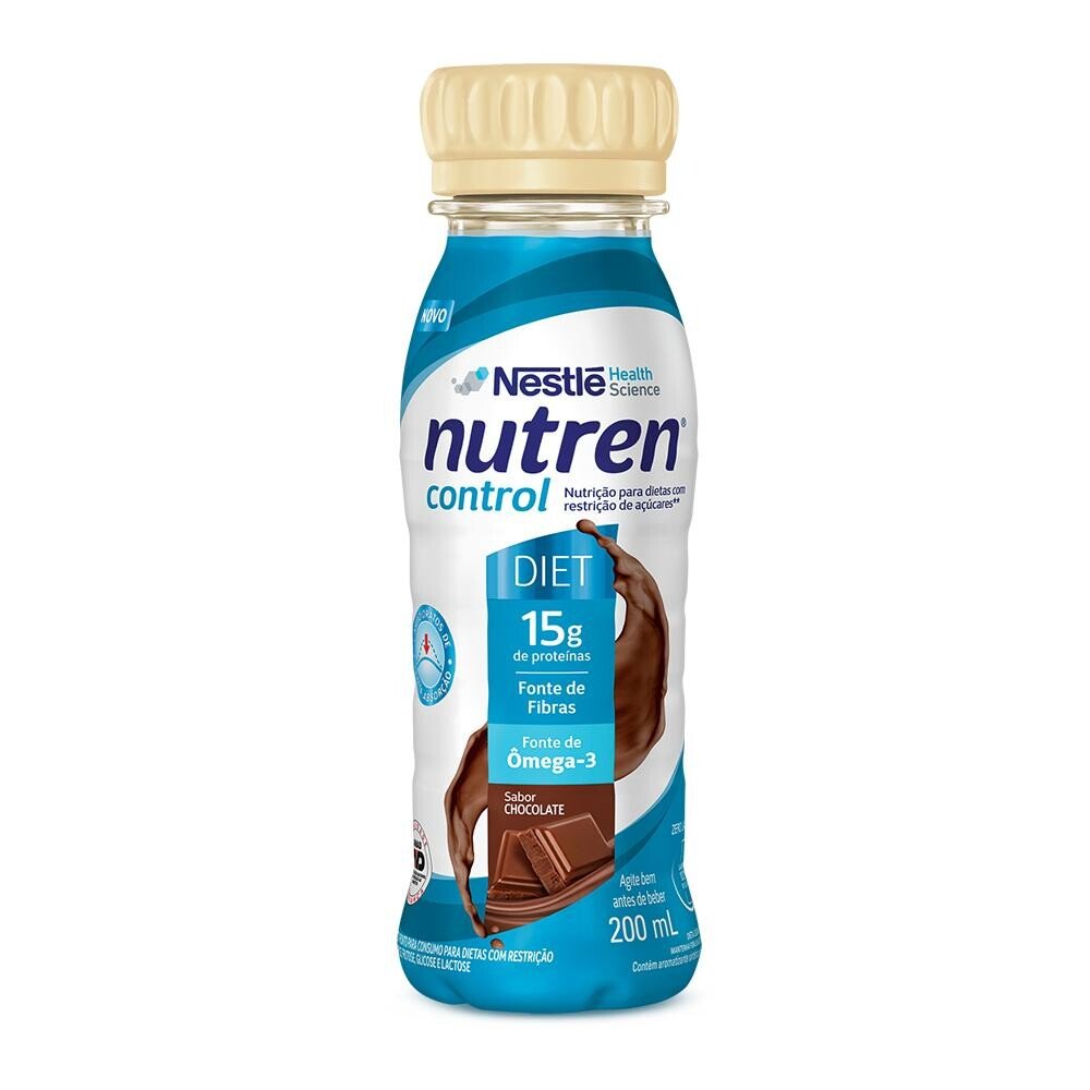 Capa do produto Suplemento Alimentar Nutren Control Diet Chocolate 200Ml