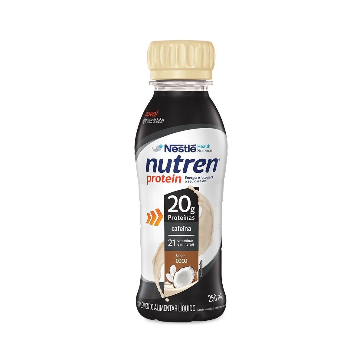 Capa do produto Nutren Protein Liquido Coco 260Ml
