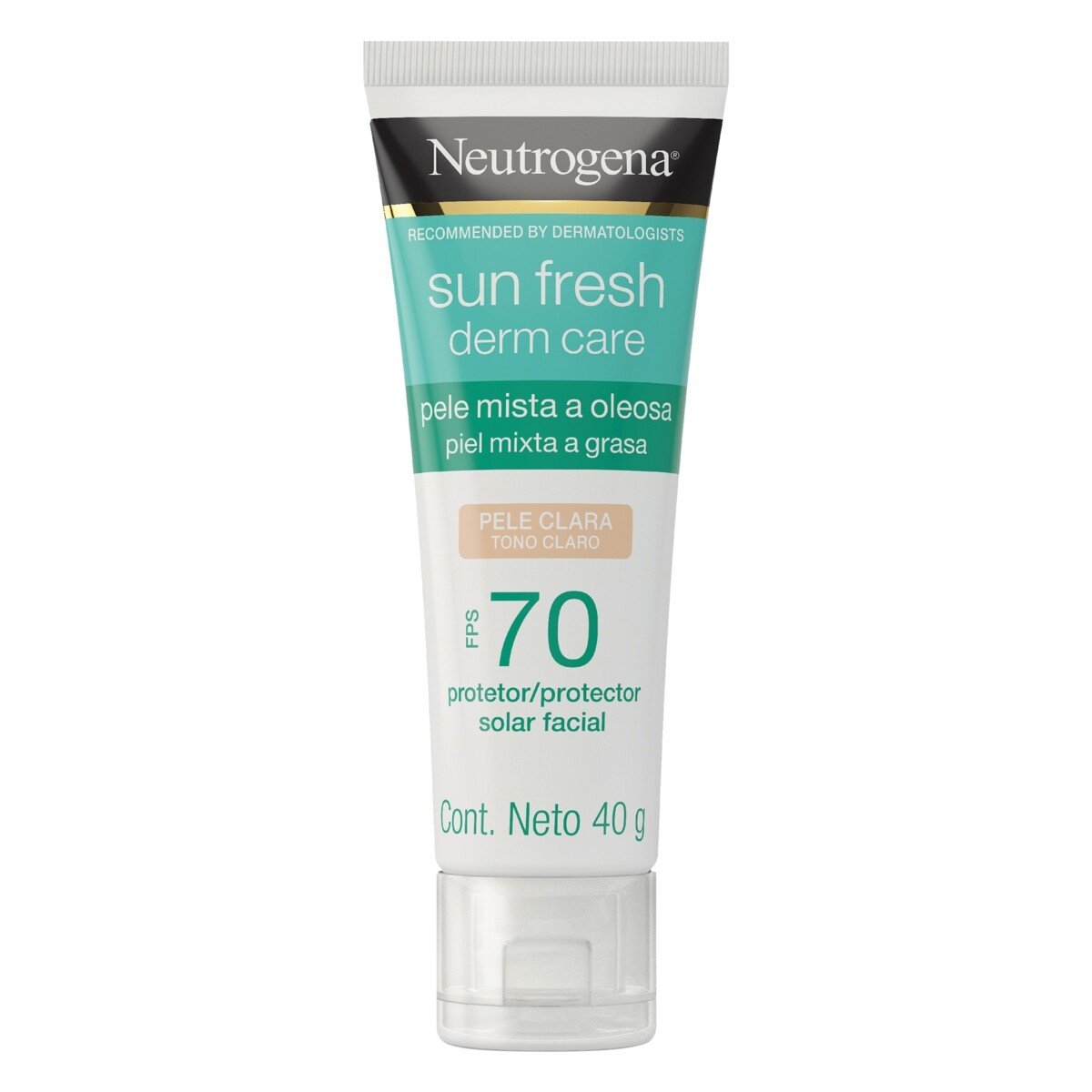 Capa do produto Neutrogena Sun Fresh Loção Facial Derm Care Fps70 Clara 40G