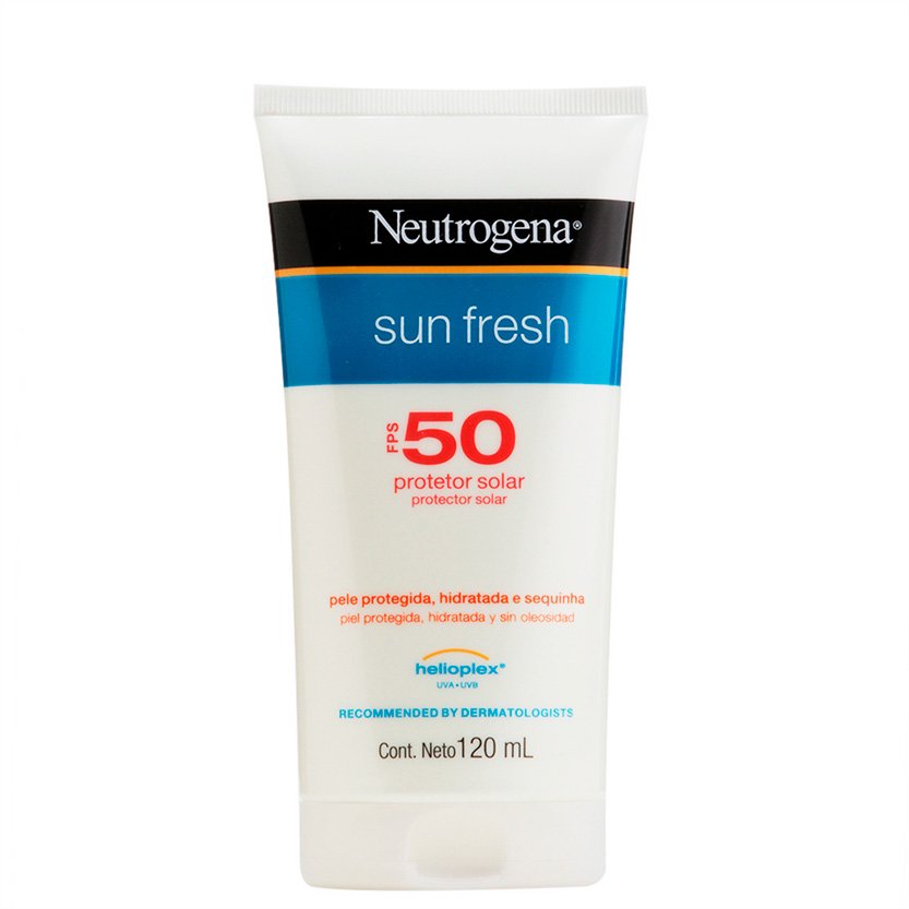 Capa do produto Protetor Solar Neutrogena Sun Fresh Fps50 120Ml