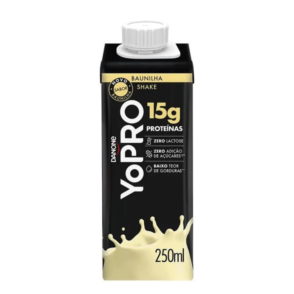 Capa do produto Bebiba Láctea YoPro 15g Protein Baunilha 250ml