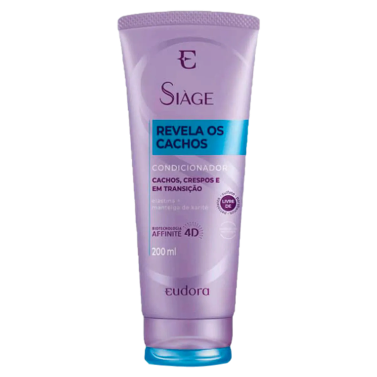 Capa do produto Condicionador Eudora Siàge Revela Os Cachos 200Ml