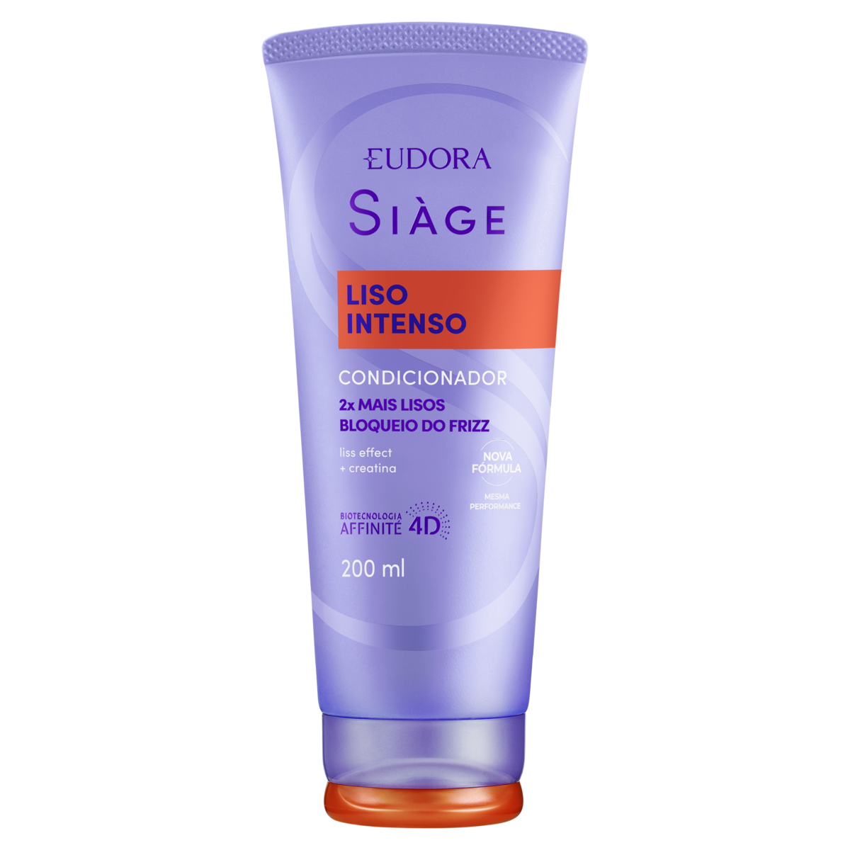 Capa do produto Condicionador Eudora Siàge Liso Intenso 200ml