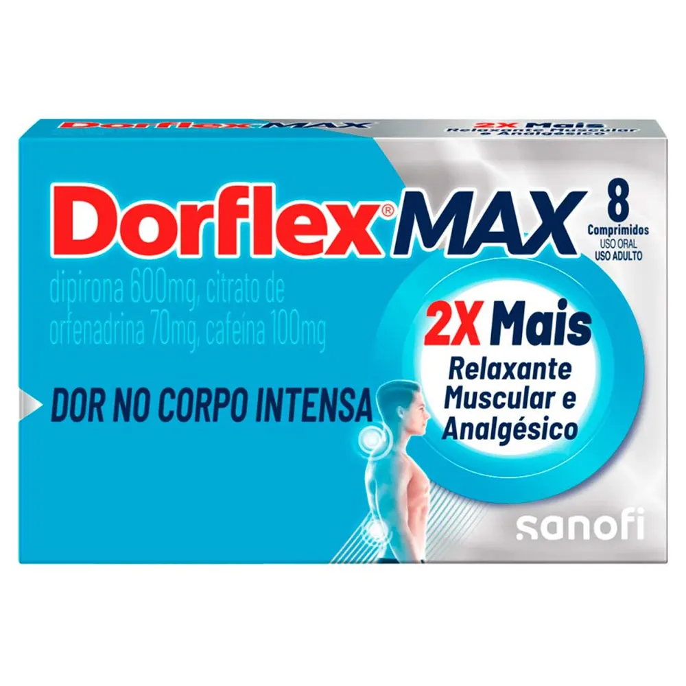 Capa do produto Dorflex Max 4 Comprimidos