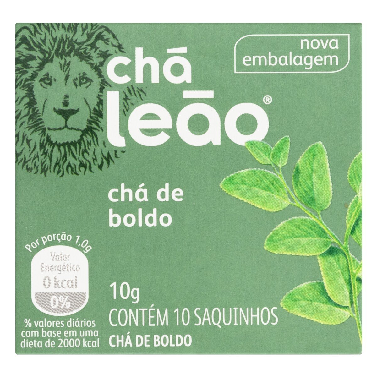 Capa do produto Cha Leao Sache 10 g Boldo Do Chile 10 unidades