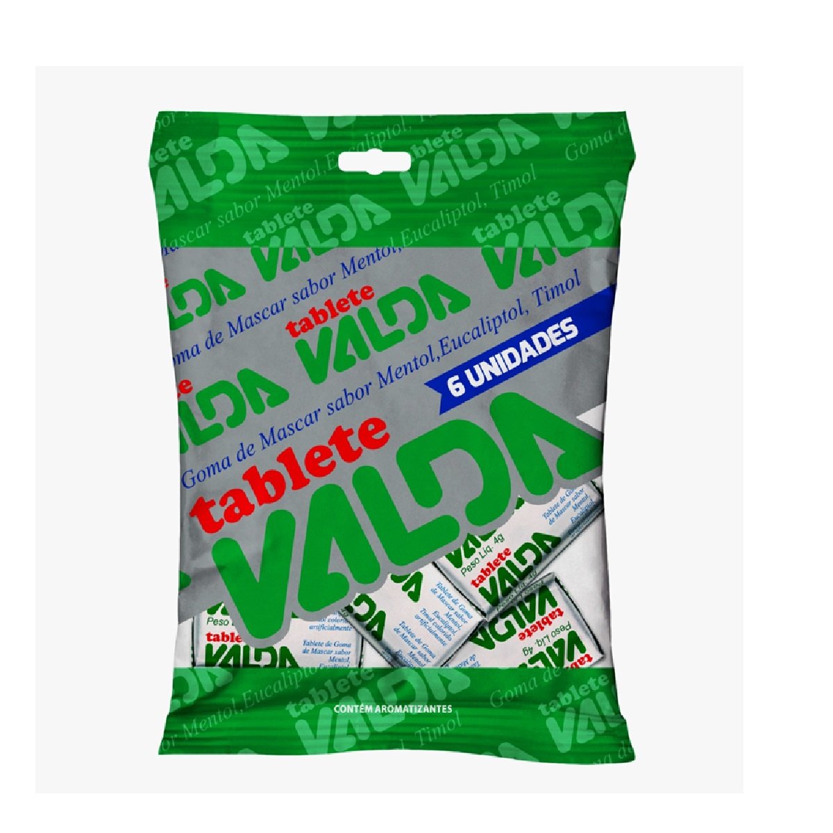 Capa do produto Valda Tablete Mentol 6 Unidades