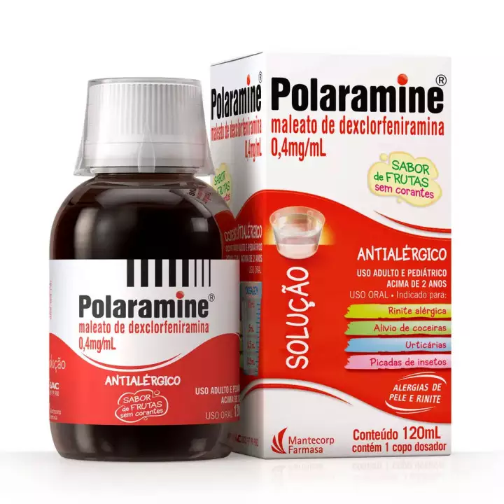 Capa do produto Polaramine 0,4mg 120ml