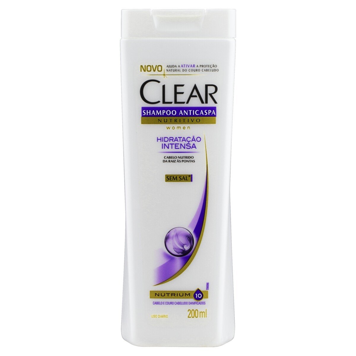 Capa do produto Shampoo Clear Anticaspa Women Hidratacao Intensa 200Ml