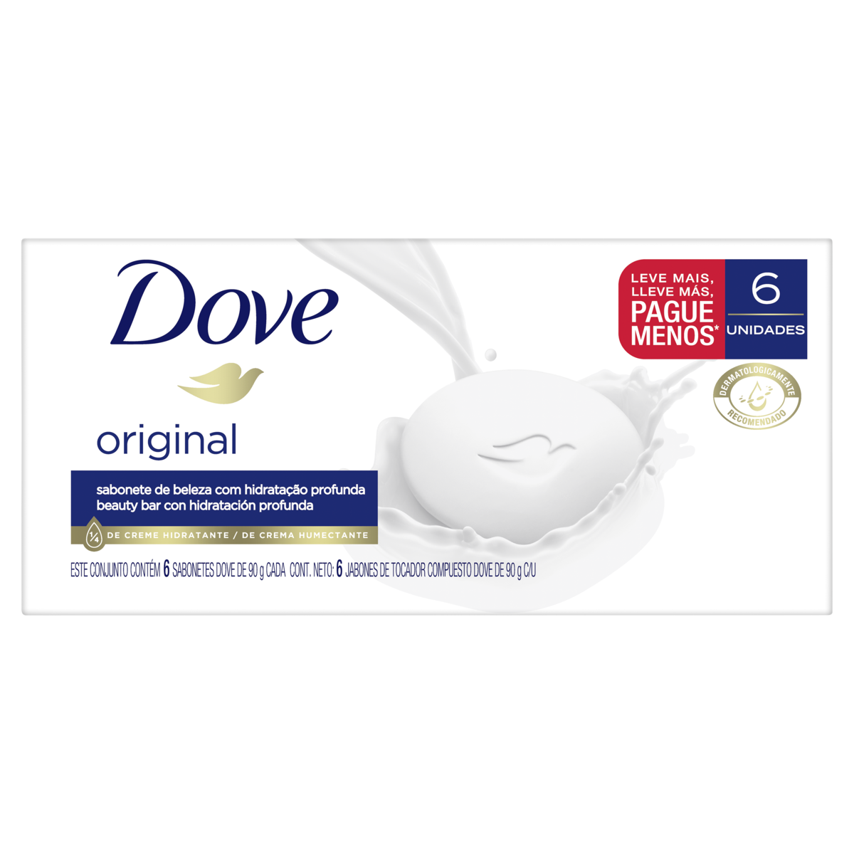 Capa do produto Sabonete Dove Barra Original 90G