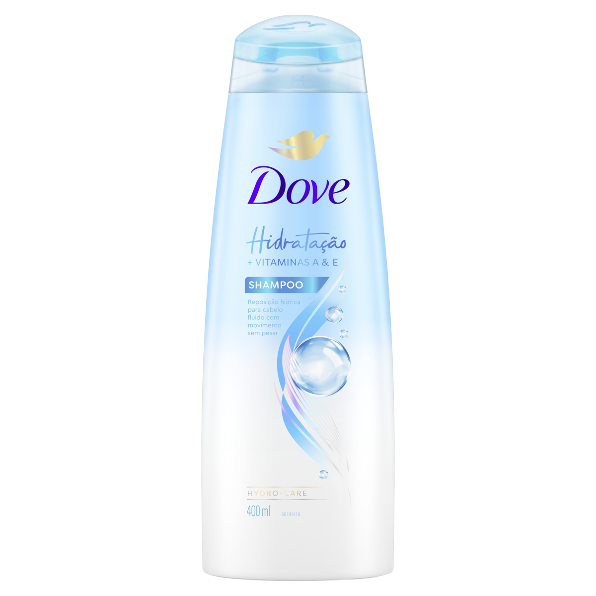 Capa do produto Shampoo Dove Hidratação Intensa Oxigênio 400Ml
