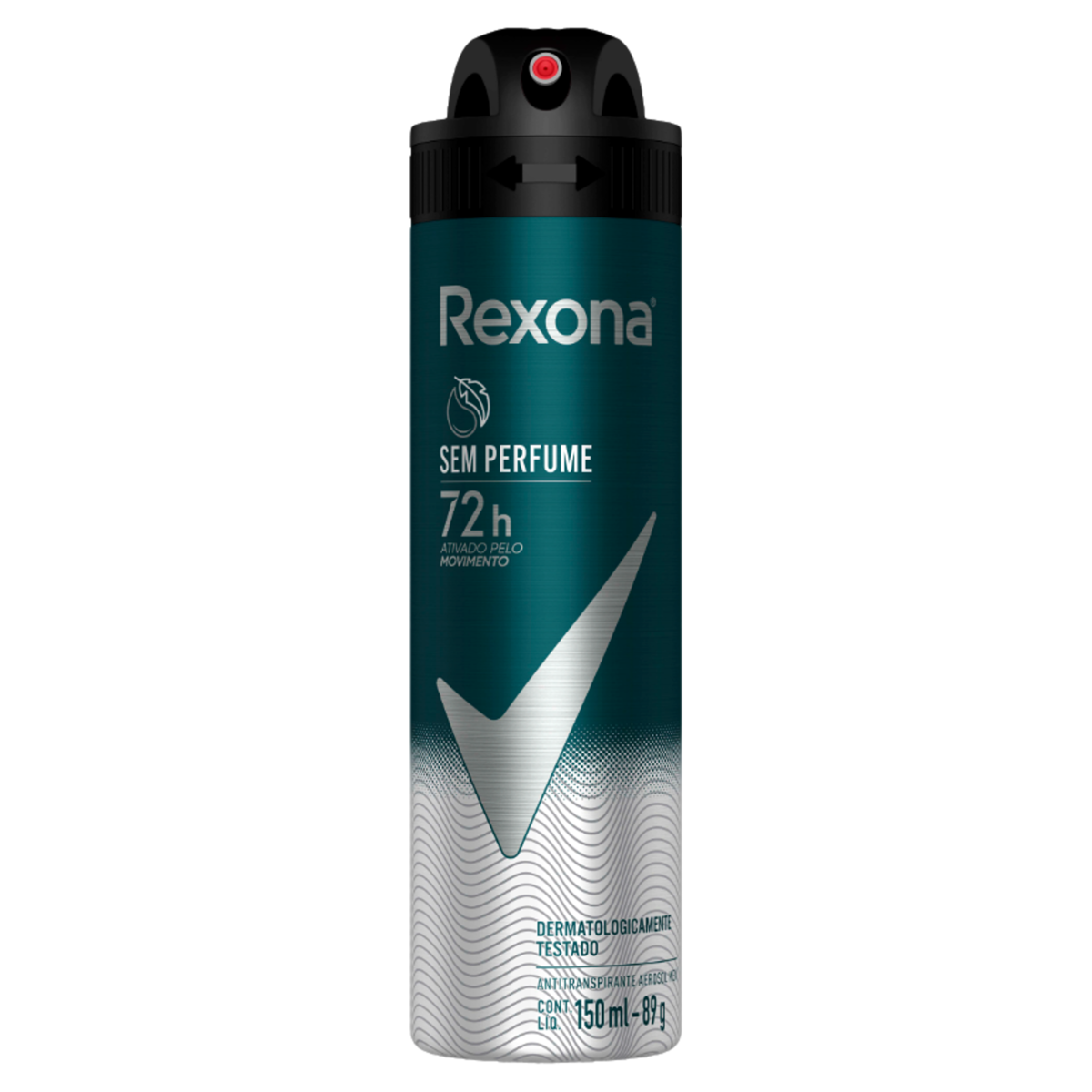 Capa do produto Desodorante Antitranspirante Rexona Men Sem Perfume 150Ml