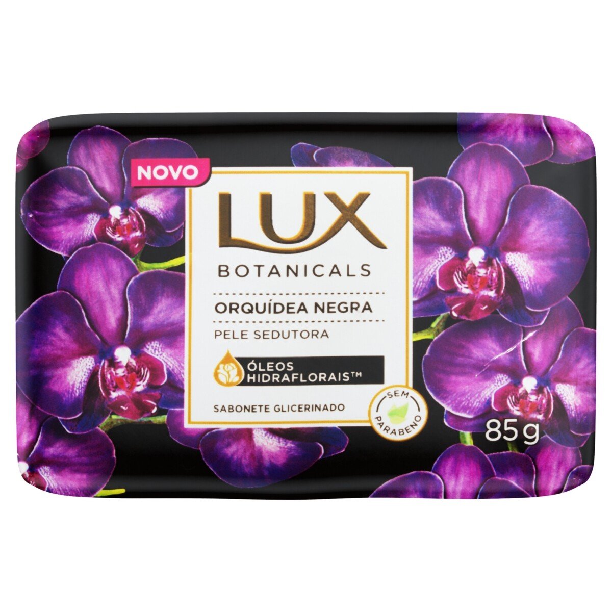 Capa do produto Sabonete Lux Botanicals Orquidea Negra 85G