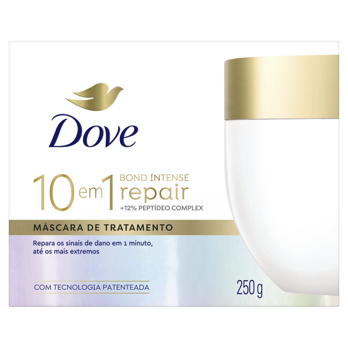 Capa do produto Máscara De Tratamento Dove Bond Intense Repair Caixa 250G