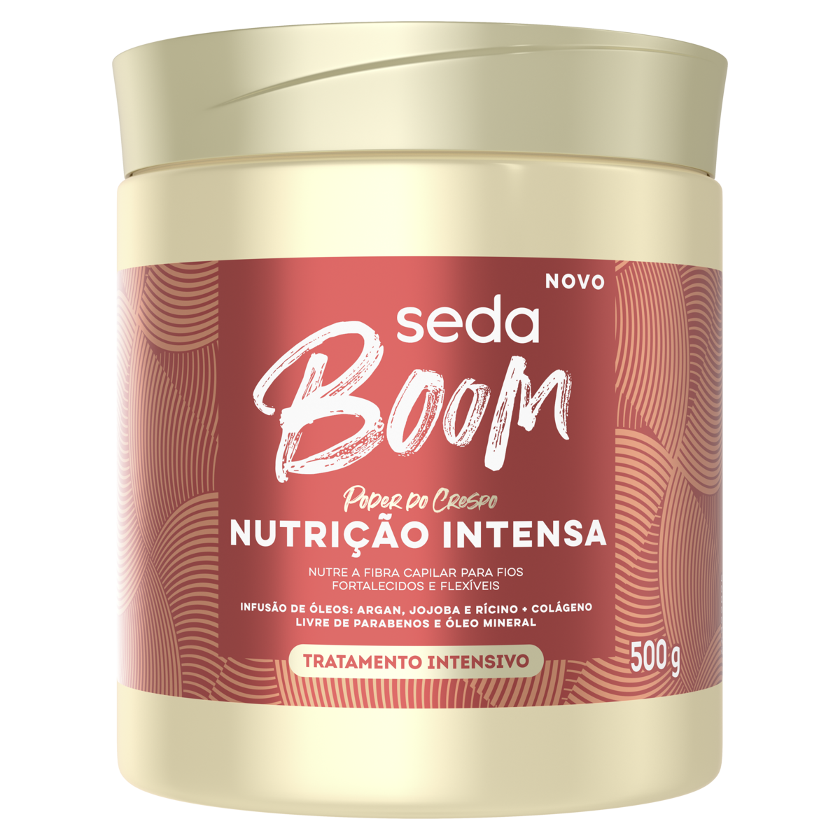 Capa do produto Tratamento Intensivo Seda Boom Nutrição Intensa Pote 500G