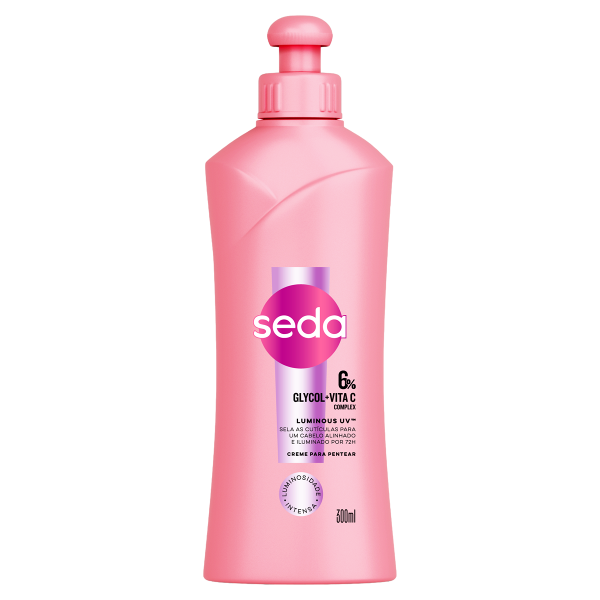 Capa do produto Creme Para Pentear Seda Luminous Uv Frasco 300Ml