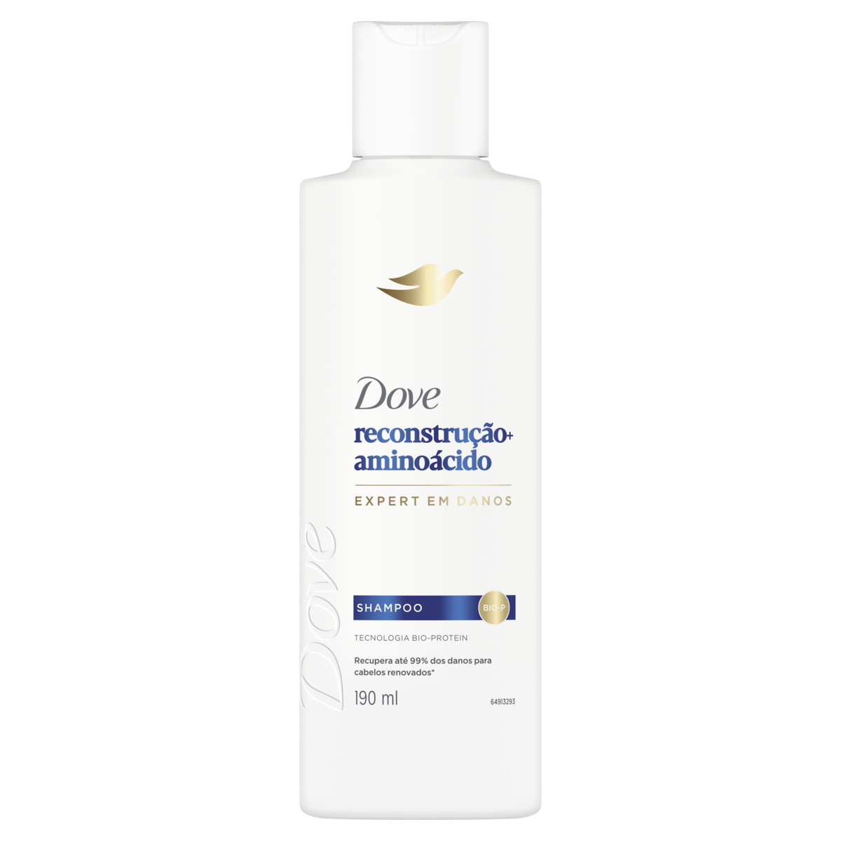 Capa do produto Shampoo Dove Reconstrução + Aminoácido Frasco 190ml