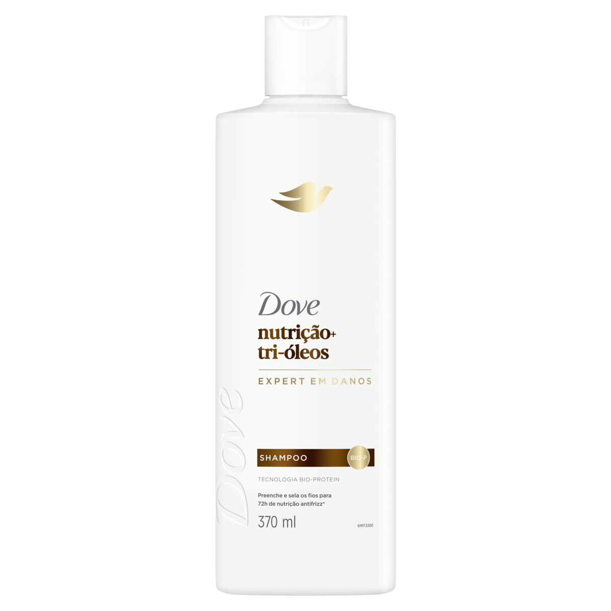 Capa do produto Shampoo Dove Nutrição + Tri-Óleos Frasco 370ml