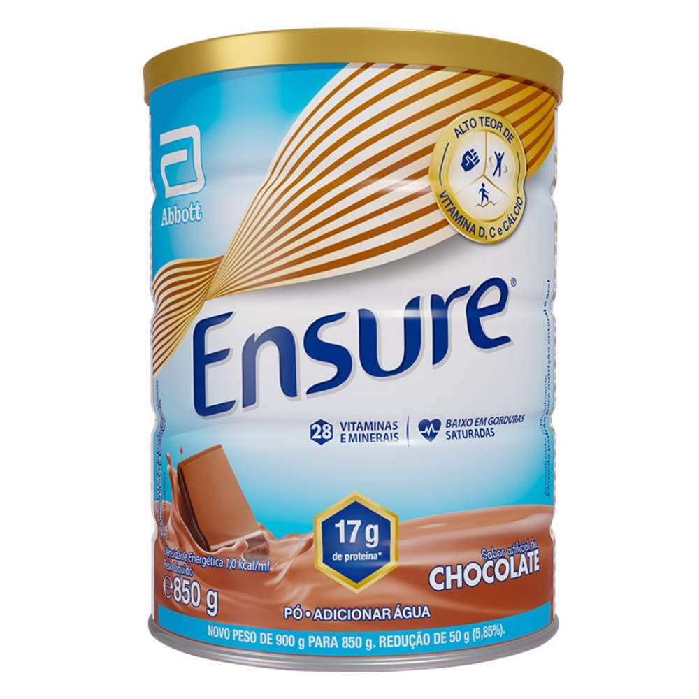 Capa do produto Ensure Abbott Chocolate 850G