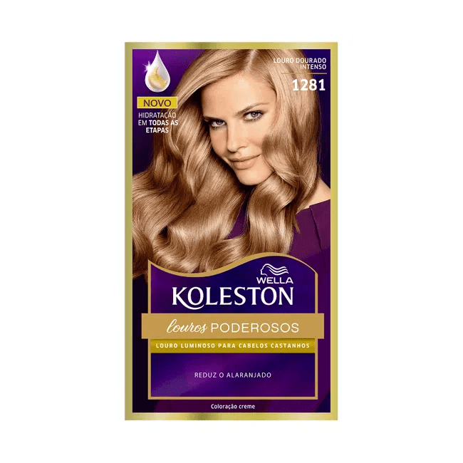 Capa do produto Tintura Koleston 1281 Louro Dourado Intenso 125g