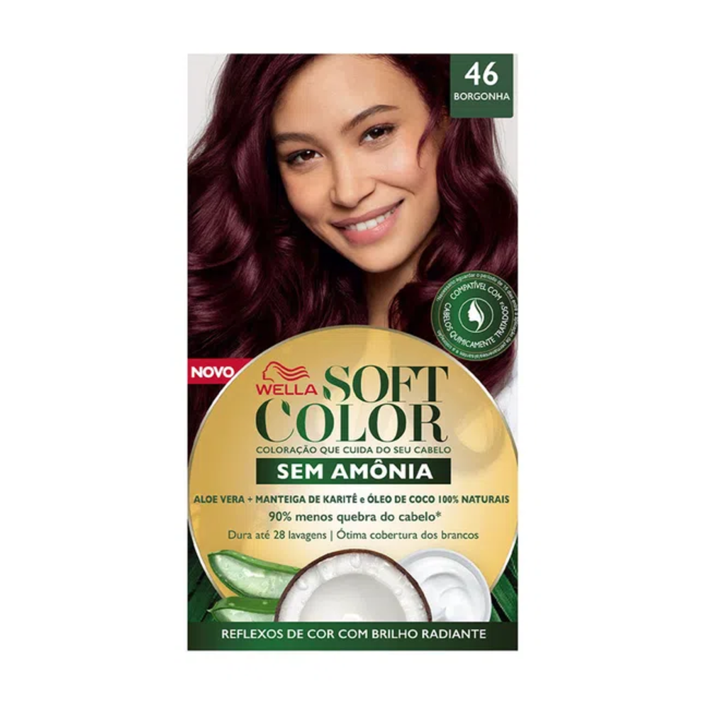 Capa do produto Tintura Soft Color Borgonha 46