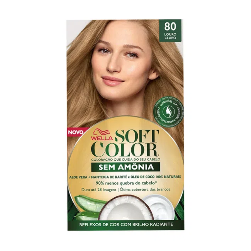 Capa do produto Tintura Soft Color Louro Claro 80 125g