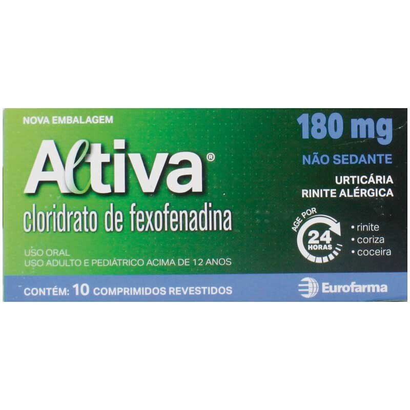 Capa do produto Altiva 180 Mg C/10 Comp