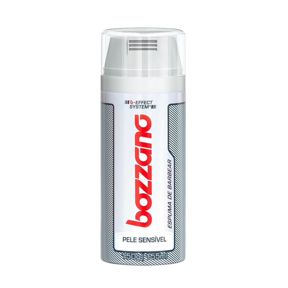 Capa do produto Espuma De Barbear Bozzano Pele Sensível 200Ml